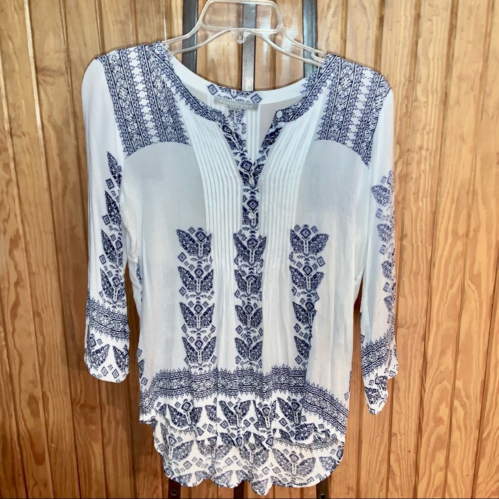 Daniel Rainn by Anthropologie Small Boho Blouse